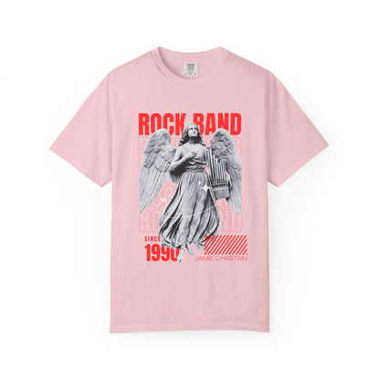 Rock Band Angel Graphic T-Shirt — Vintage 1990s Band Tee