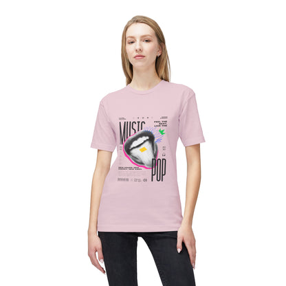 Music Pop T-Shirt — Retro Headphones Graphic Tee