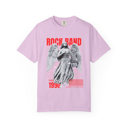 Rock Band Angel Graphic T-Shirt — Vintage 1990s Band Tee