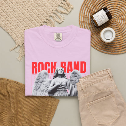 Rock Band Angel Graphic T-Shirt — Vintage 1990s Band Tee