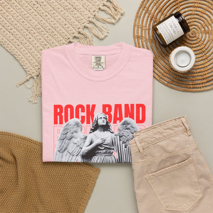 Rock Band Angel Graphic T-Shirt — Vintage 1990s Band Tee