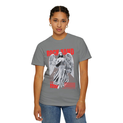 Rock Band Angel Graphic T-Shirt — Vintage 1990s Band Tee